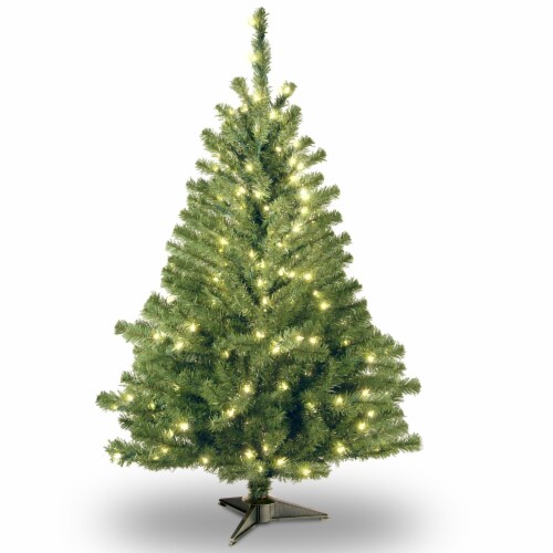 National Tree Company 4 Foot Prelit Artificial Kincaid Spruce Christmas Tree, 1 Piece - Pick ‘n Save