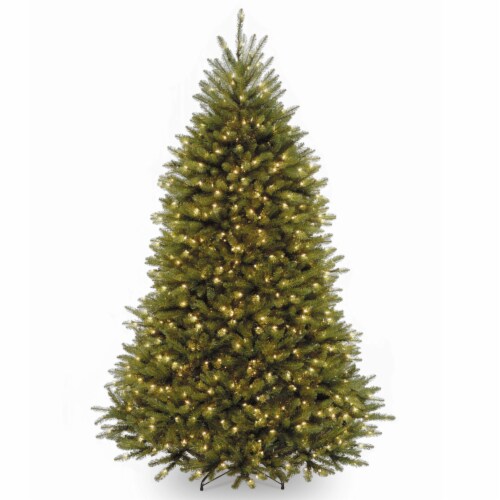 7.5 Ft Dunhill Fir Tree With Clear Lights 
