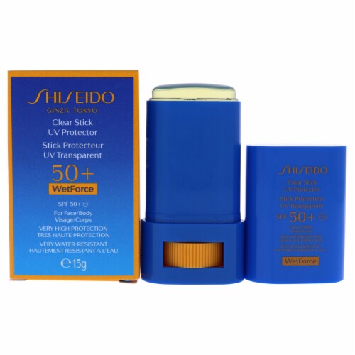 Shiseido Clear Stick UV Protector WetForce SPF 50 Sunscreen 0.52