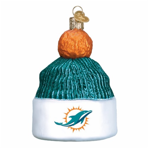 Old World Christmas Miami Dolphins Beanie Ornament For Christmas Tree 1 Ralphs