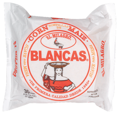 El Milagro Yellow Corn Tortillas Perspective: front