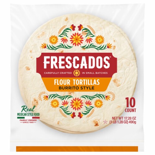 Frescados™ Burrito Style Flour Tortillas Perspective: front