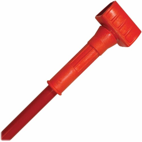 Tymsaver II Plastic Mop Handle - Orange - Plastic, Fiberglass - 1 Each Tymsaver II Plastic Mop Handle - Orange - Plastic, Fiberglass - 1 Each
