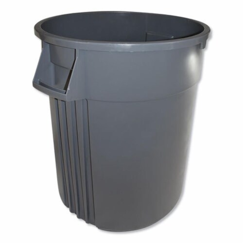 Gator Plus Container, 44 gal, Plastic, Gray Gator Plus Container, 44 gal, Plastic, Gray