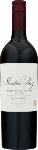 Martin Ray Cabernet Sauvignon Red Wine Perspective: front