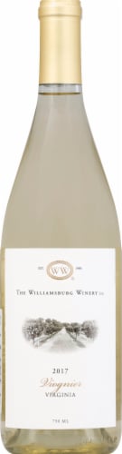 The Williamsburg Winery Viognier Virginia White Wine Perspective: front