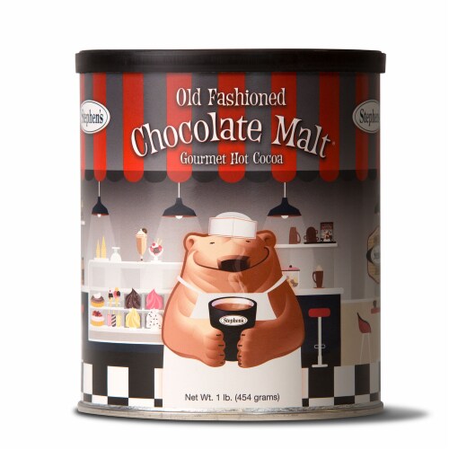Stephen's Gourmet Old Fashioned Chocolate Malt Cocoa Mix Perspective: front