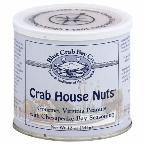 Blue Crab Bay Co.® Crab House Nuts® Gourmet Virginia Peanuts, 12 oz