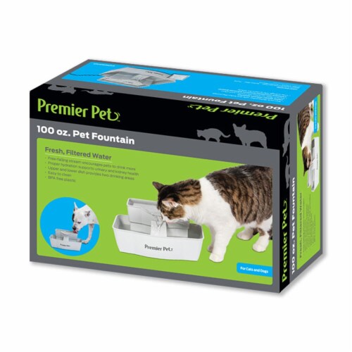 Premier Pet Pet Fountain, 100 oz Fred Meyer