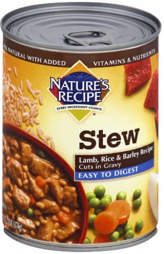 Fred Meyer - Nature's Recipe Lamb Rice & Barley Stew Wet ...