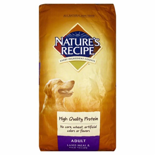 Nature's Recipe Adult Lamb Meal & Rice, 30 LB - Kroger