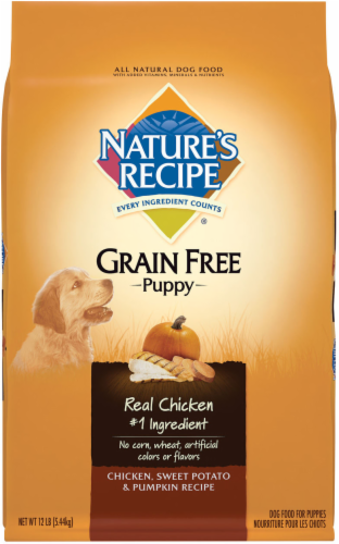 Nature's recipe puppy hot sale food grain free
