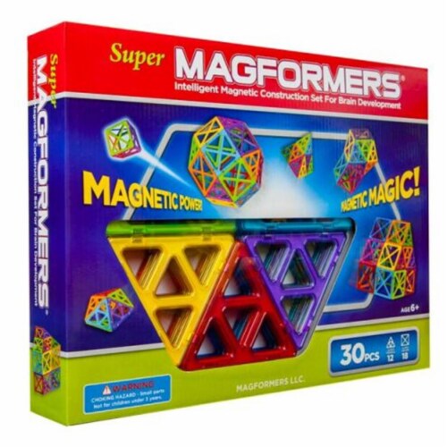 Magformers 30 Piece Magnetic Construction Set