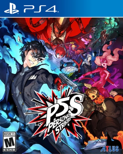 SEGA Persona 5 Strikers PlayStation 4 Game Perspective: front