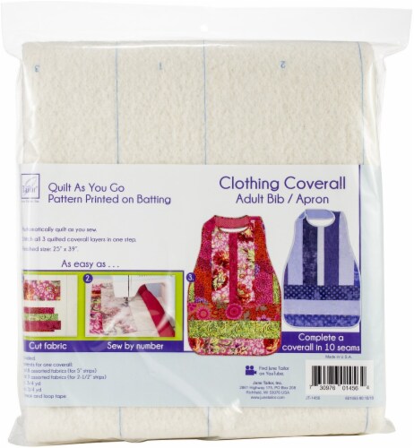 June Tailor Quilt As You Go Coverall/Adult Bib/Apron-25 X39, 1 count -  Ralphs