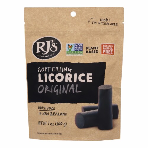 RJ's™ Soft Eating Original Black Licorice Perspective: front