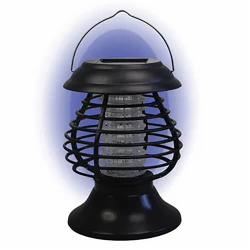 Kole Imports LIGHTZAPPER Solar-Powered Light & Insect Zapper Perspective: front