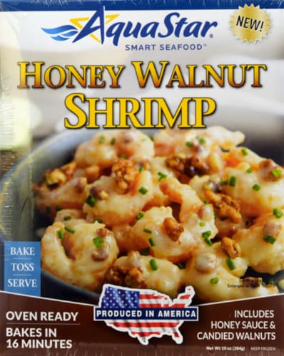 Aqua Star Honey Walnut Shrimp Perspective: front