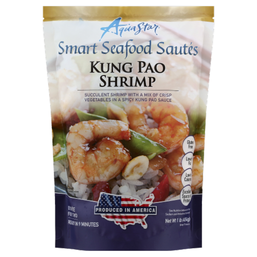Aqua Star Kung Pao Shrimp Perspective: front