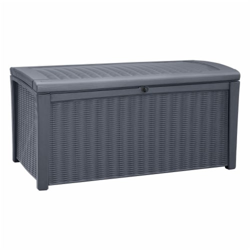 deck storage box, patio storage box, outdoor storage