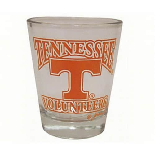 Tennessee Volunteers Shot Glass Perspective: front