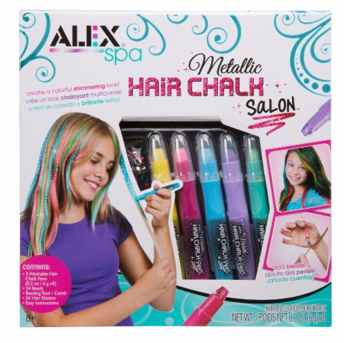 Alex Spa Metallic Hair Chalk Salon Kit, 1 ct - Kroger