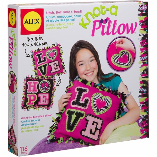 Alex D.I.Y. Knot-A Pillow Perspective: front