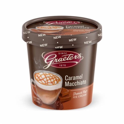 Graeter's French Pot Caramel Macchiato Ice Cream Pint, 16 oz - Kroger