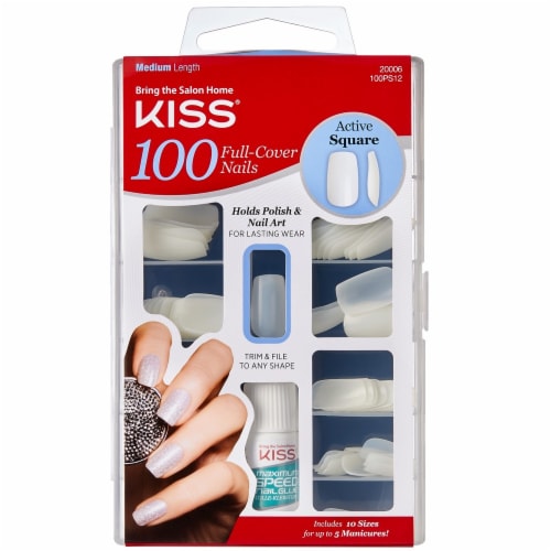 Kiss Full-Cover Nails Perspective: front