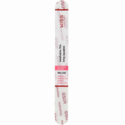 KISS Medium/Medium Fine Nail File Perspective: front