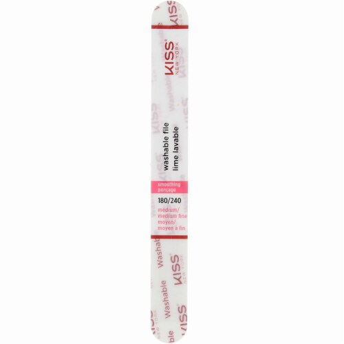 KISS Medium/Medium Fine Nail File Perspective: front