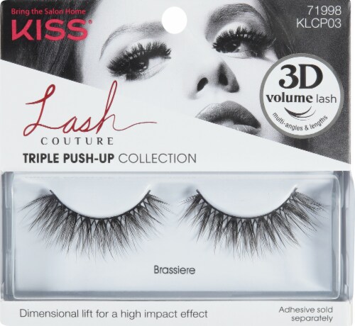 Kiss Lash Couture Triple Push-Up Collection Brassiere False Lashes Perspective: front