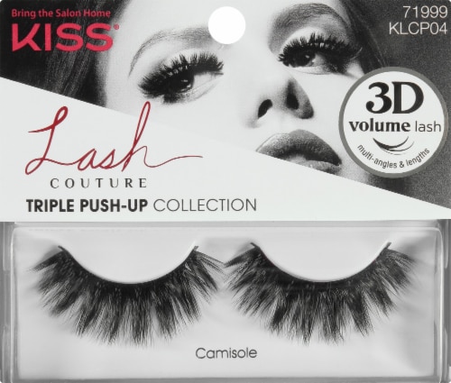 Kiss Lash Couture Triple Push-Up Collection Camisole False Eyelashes Perspective: front