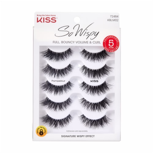 Kiss Blowout Lash Pompadour False Eyelashes Perspective: front