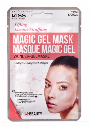 Kiss Lifting Collagen Magic Gel Mask Perspective: front