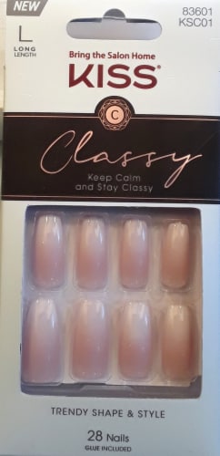 KISS Classy Be-you-Tiful False Nails Perspective: front