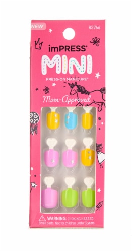 Kiss imPRESS Besties Mini Press-On Manicure Perspective: front