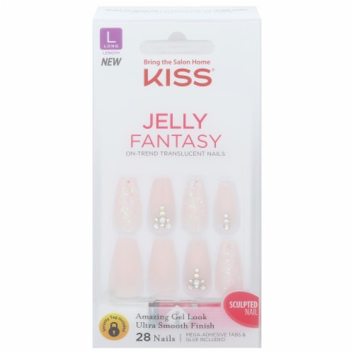 Kiss Jelly Fantasy Nails - Jelly Juice Perspective: front