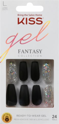 Kiss® Gel Fantasy Collection A Whole New World Long Ready To Wear Nails ...