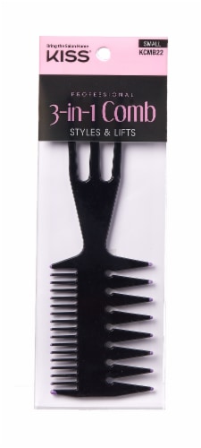 Kiss 3-in-1 Small Comb Perspective: front