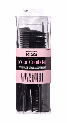 Kiss® Detangle & Style Comb Kit Perspective: front