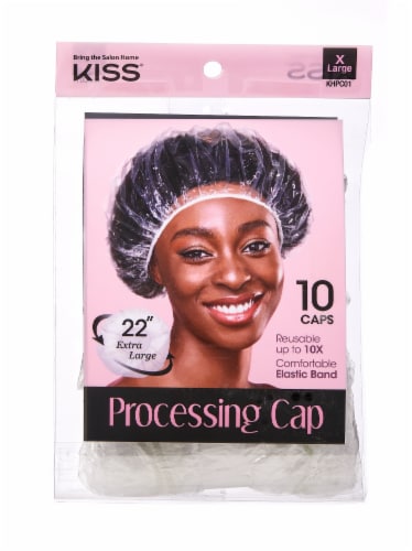 Silky Satin X-Large Bonnet Cap - Black – KISS Colors & Care