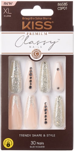 Glue shop on nails