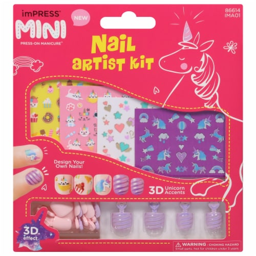 Kiss imPRESS® Kids Nail Artist Kit Perspective: front