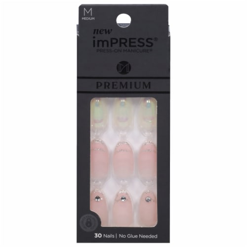 Kiss® imPRESS® All My Love Premium Press on Manicure Perspective: front