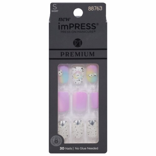 Kiss® imPRESS® Sweet Life Premium Press On Nail Kit Perspective: front