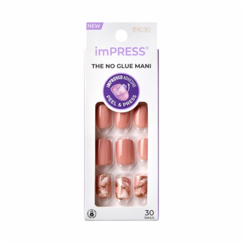 Kiss® imPRESS® Press-On Manicure Nails - Kingdom Perspective: front