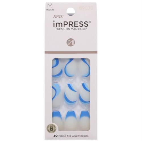 Kiss imPRESS® Press-On Manicure Nails - Mesmerize Perspective: front