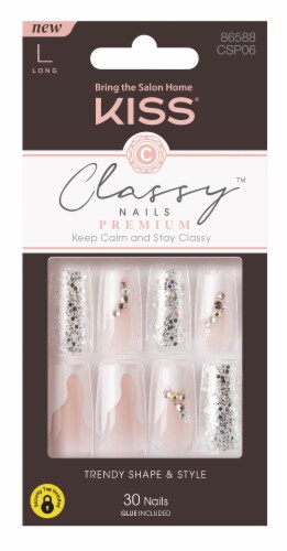 Kiss® Classy™ Long Stay Modish Trendy Shape & Style Perspective: front