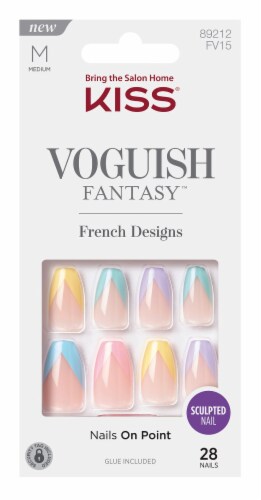 Kiss® Voguish Fantasy™ Candies Nails Perspective: front